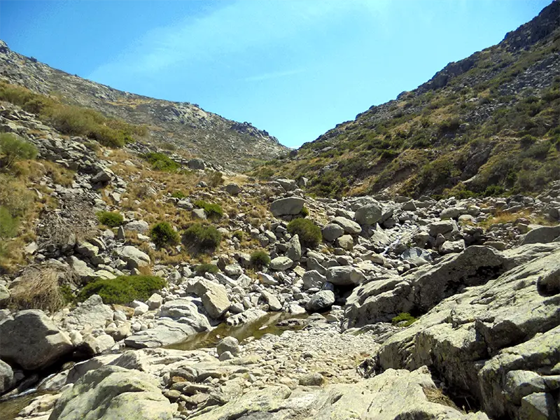 Barranc de “Las Pozas”, serra de Gredos (Sistema Central Ibèric)